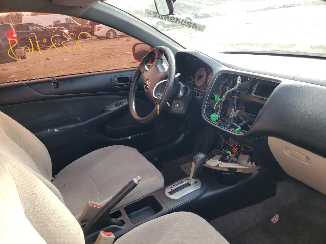 Photo 5 from auction – 2001 HONDA CIVIC SI with VIN 1HGEM229X1L092771