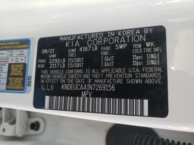 Photo 10 from auction – 2022 KIA SELTOS S with VIN KNDEUCAA1N7269156