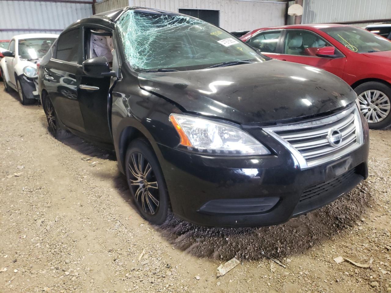 NISSAN SENTRA S 2013 with VIN 3N1AB7AP3DL659639 - Photo from auction