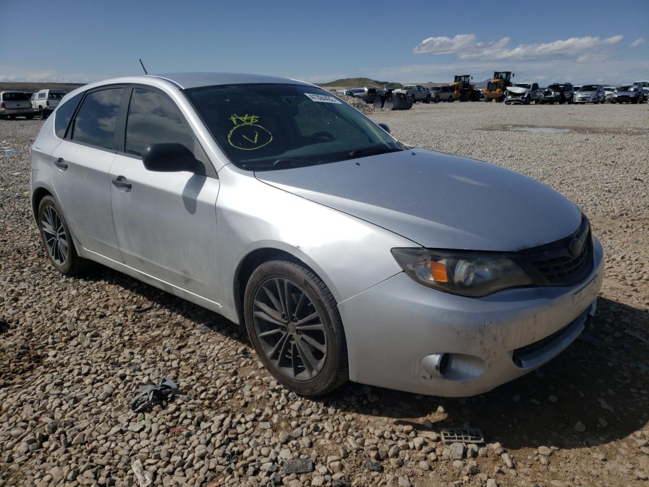 SUBARU IMPREZA 2. 2008 with VIN JF1GH61608H804993 - Photo from auction