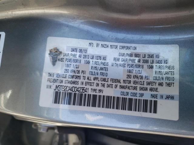 Photo 10 from auction – 2013 MAZDA CX-9 TOURI with VIN JM3TB2CA4D0423541