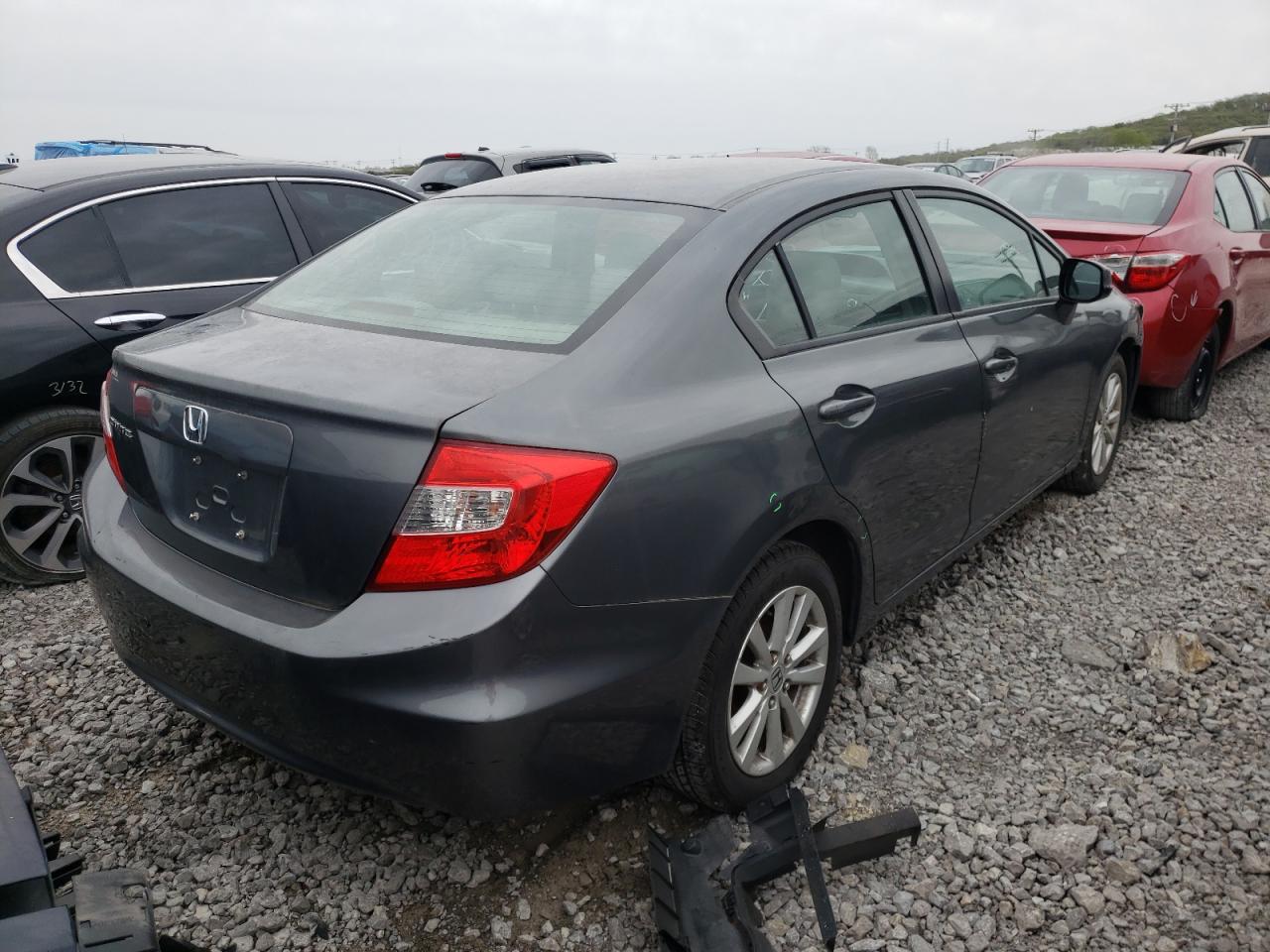 Photo 4 from auction – 2012 HONDA CIVIC EXL with VIN 19XFB2F90CE000338