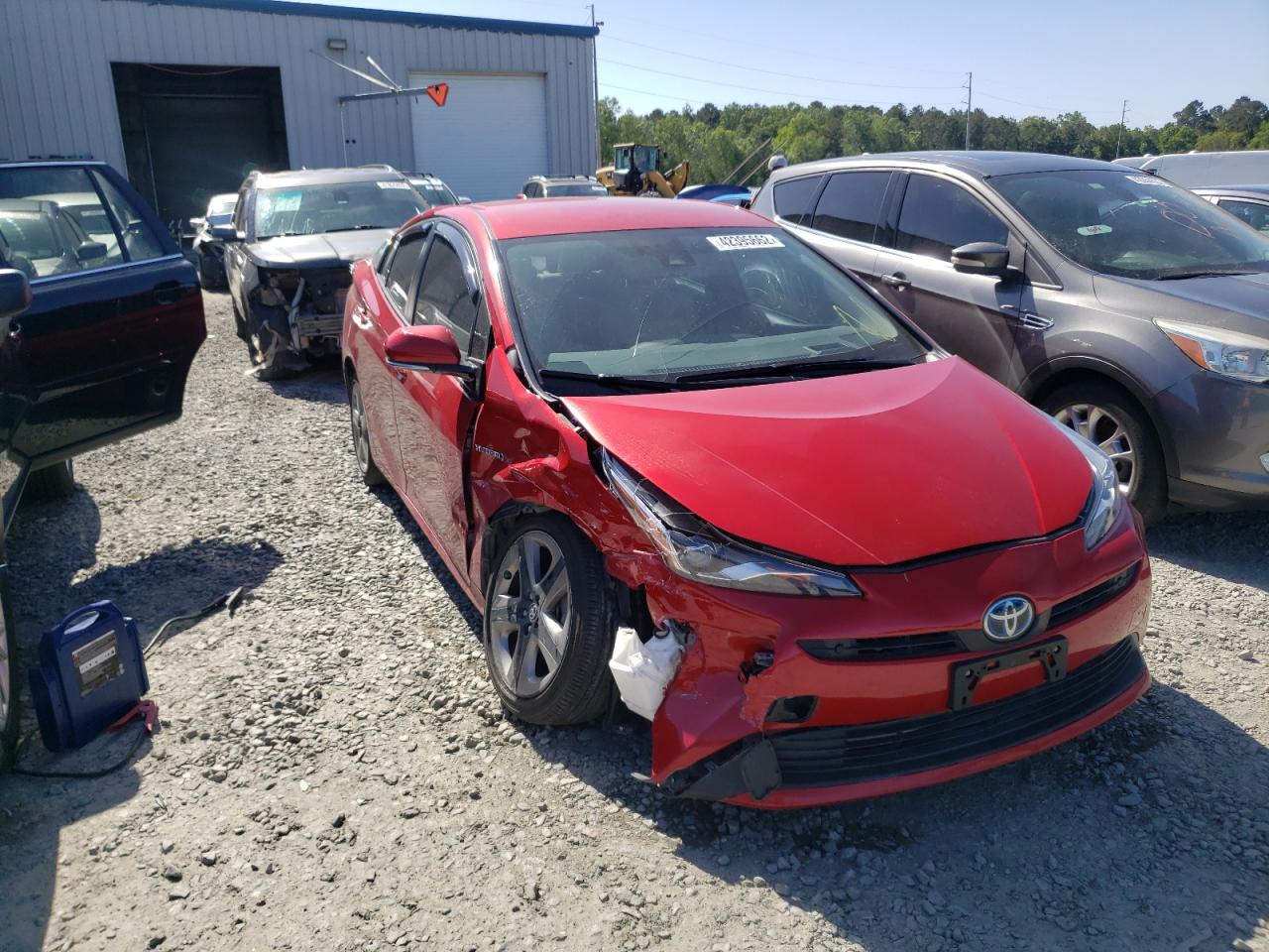 TOYOTA PRIUS 2019 with VIN JTDKARFU7K3074022 - Photo from auction