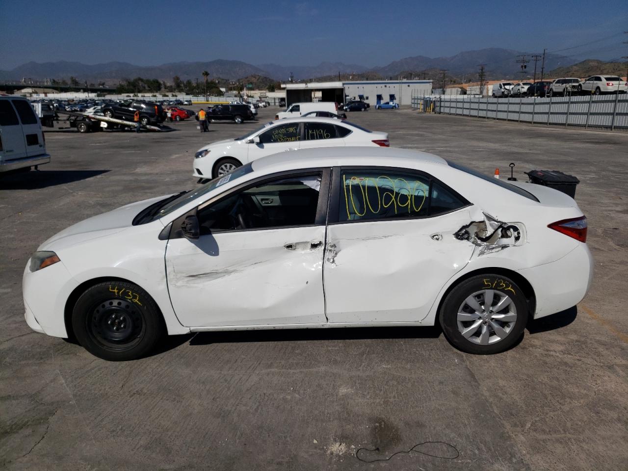 Photo 9 from auction – 2016 TOYOTA COROLLA L with VIN 5YFBURHE0GP397355