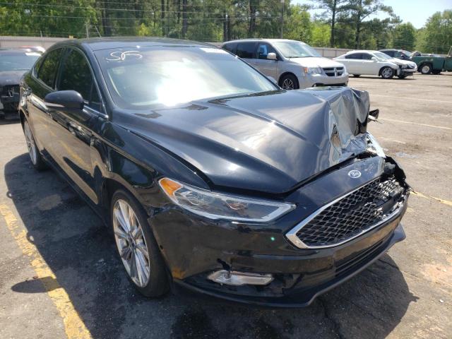 FORD FUSION TIT 2018 with VIN 3FA6P0K99JR148771 - Photo from auction
