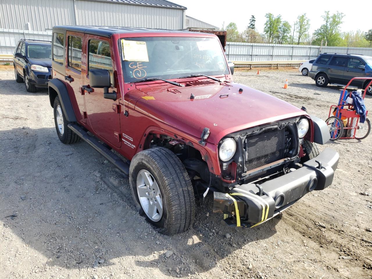 Photo 1 from auction – 2013 JEEP WRANGLER U with VIN 1C4BJWDG8DL514182