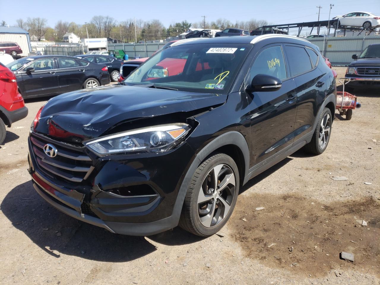 Photo 2 from auction – 2016 HYUNDAI TUCSON LIM with VIN KM8J3CA21GU050563
