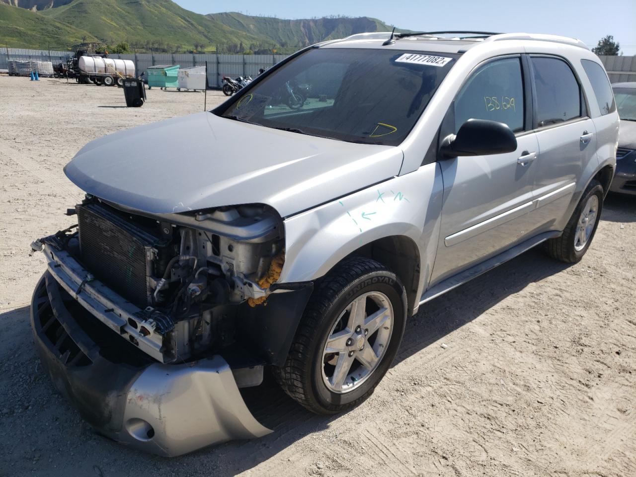 Photo 2 from auction – 2005 CHEVROLET EQUINOX LT with VIN 2CNDL63F456005112