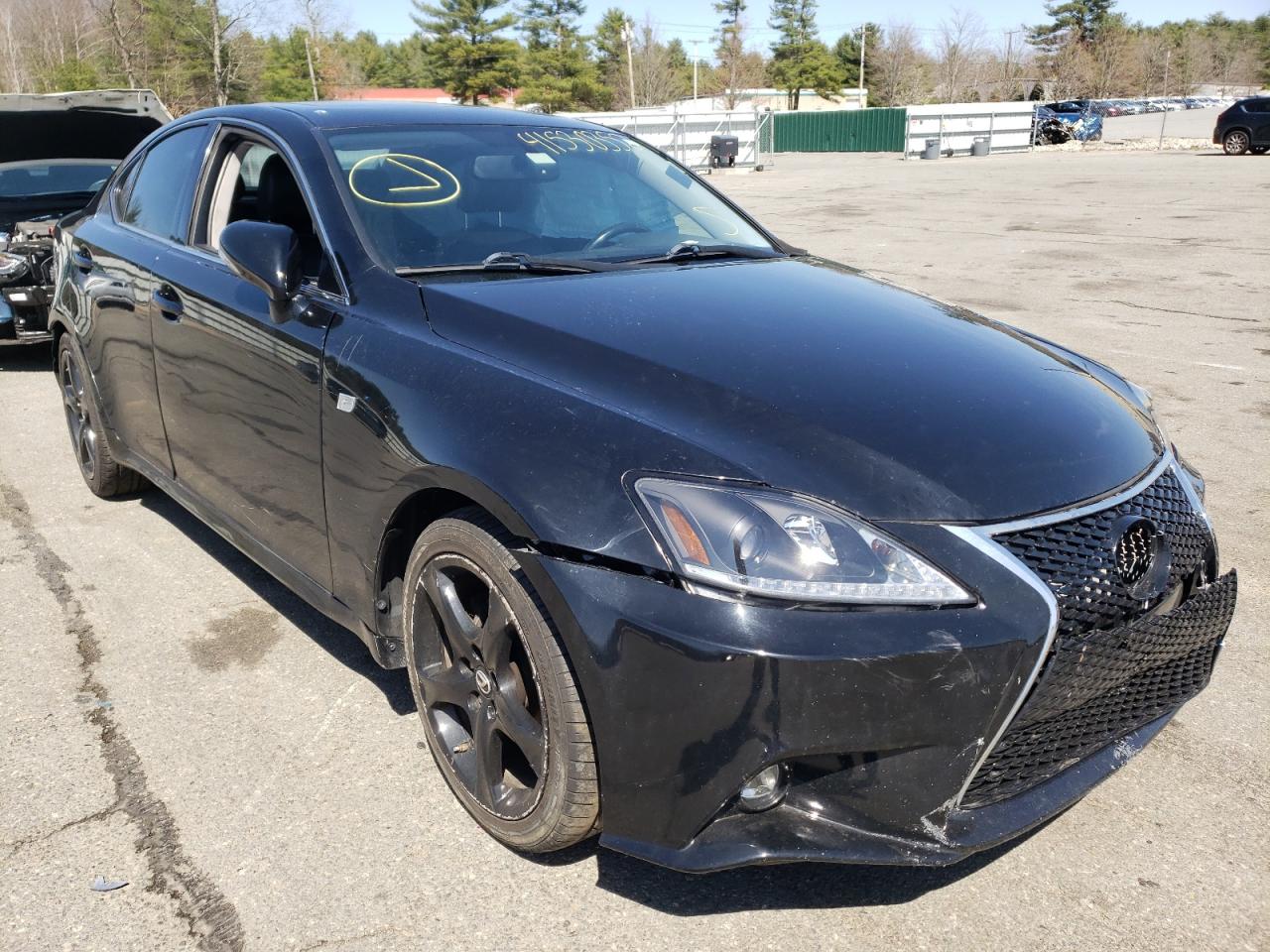LEXUS IS 250 2012 with VIN JTHBF5C29C2102129 - Photo from auction