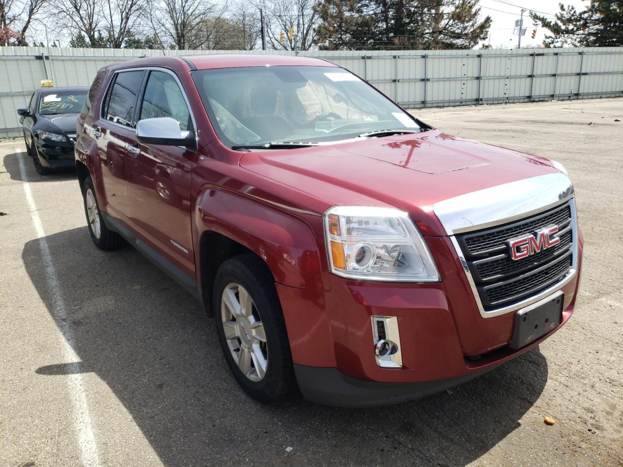 GMC TERRAIN SL 2012 with VIN 2GKALMEK2C6363719 - Photo from auction