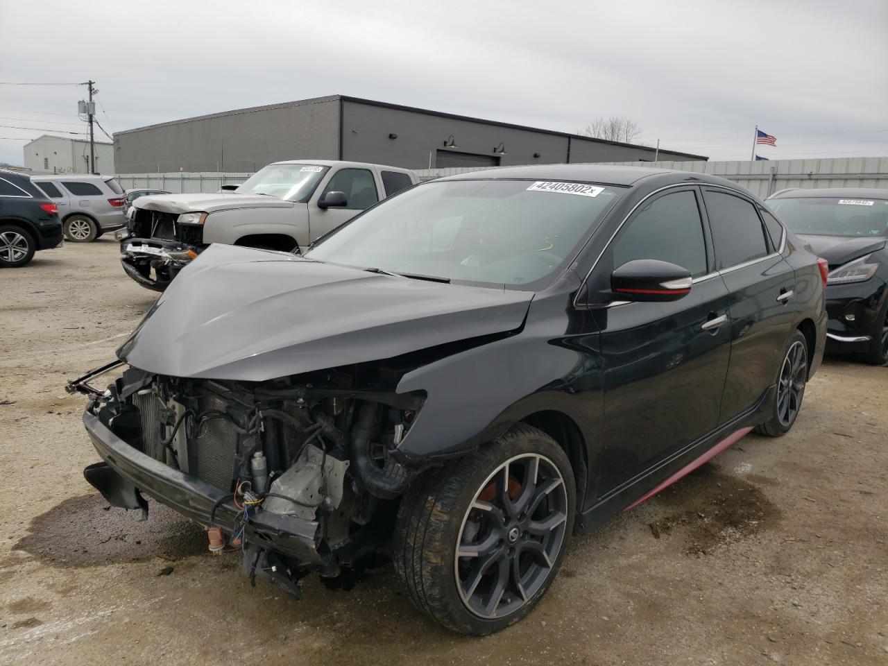Photo 2 from auction – 2017 NISSAN SENTRA SR with VIN 3N1CB7AP2HY265048