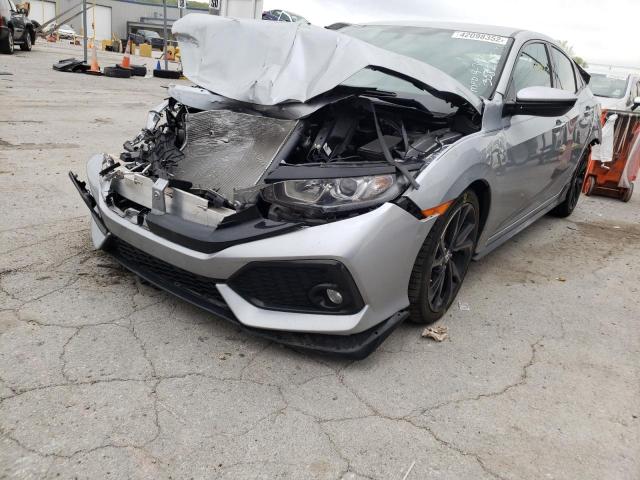 Photo 2 from auction – 2017 HONDA CIVIC with VIN SHHFK7H4XHU223582