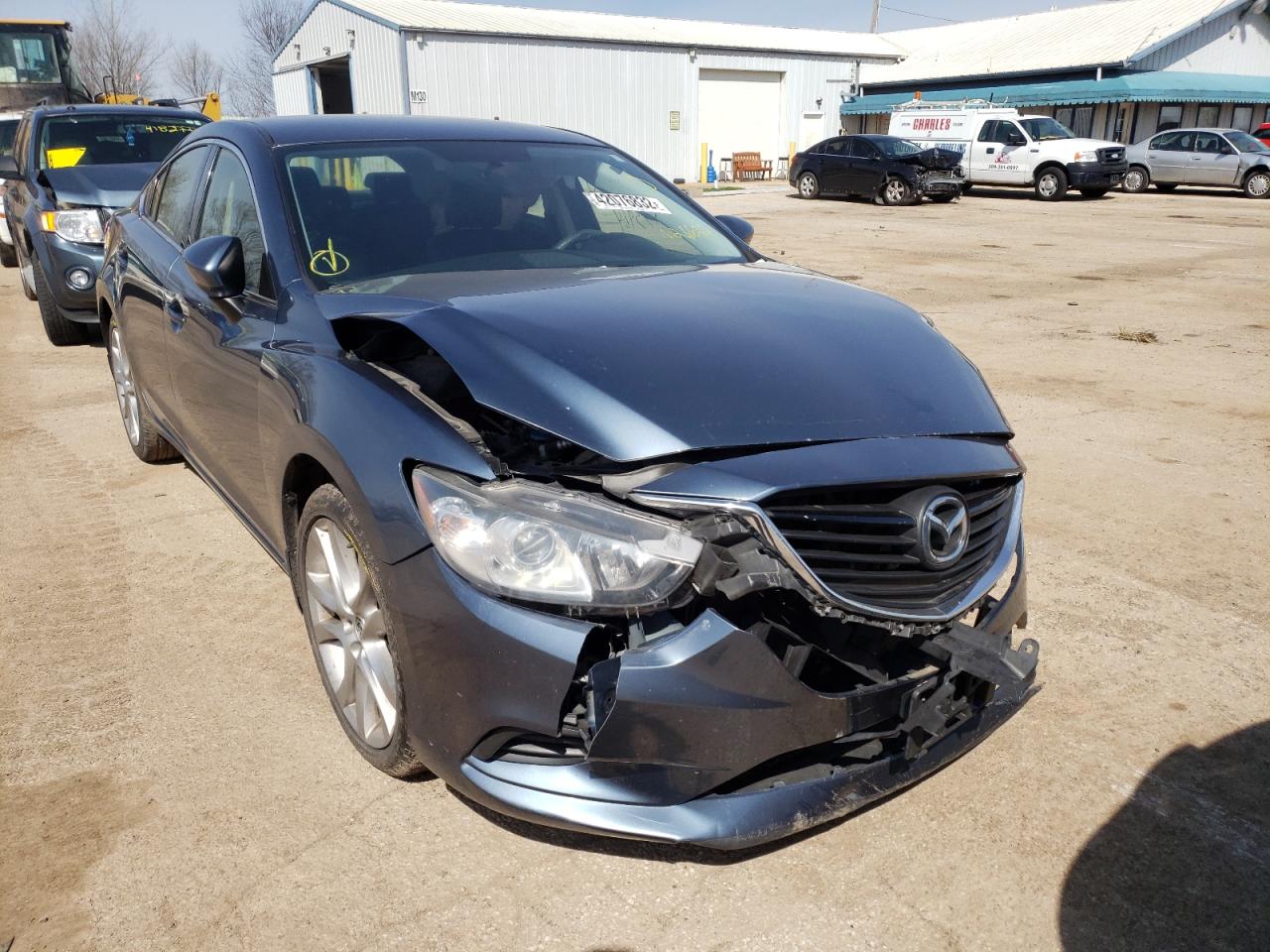 Photo 9 from auction – 2014 MAZDA 6 TOURING with VIN JM1GJ1V61E1126626