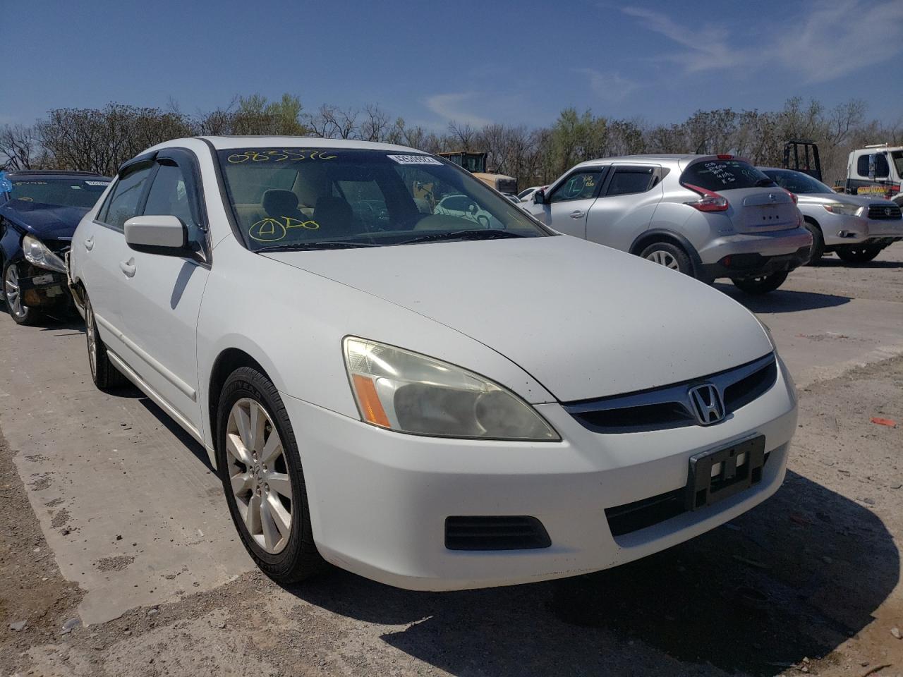 HONDA ACCORD EX 2007 with VIN 1HGCM66857A083576 - Photo from auction