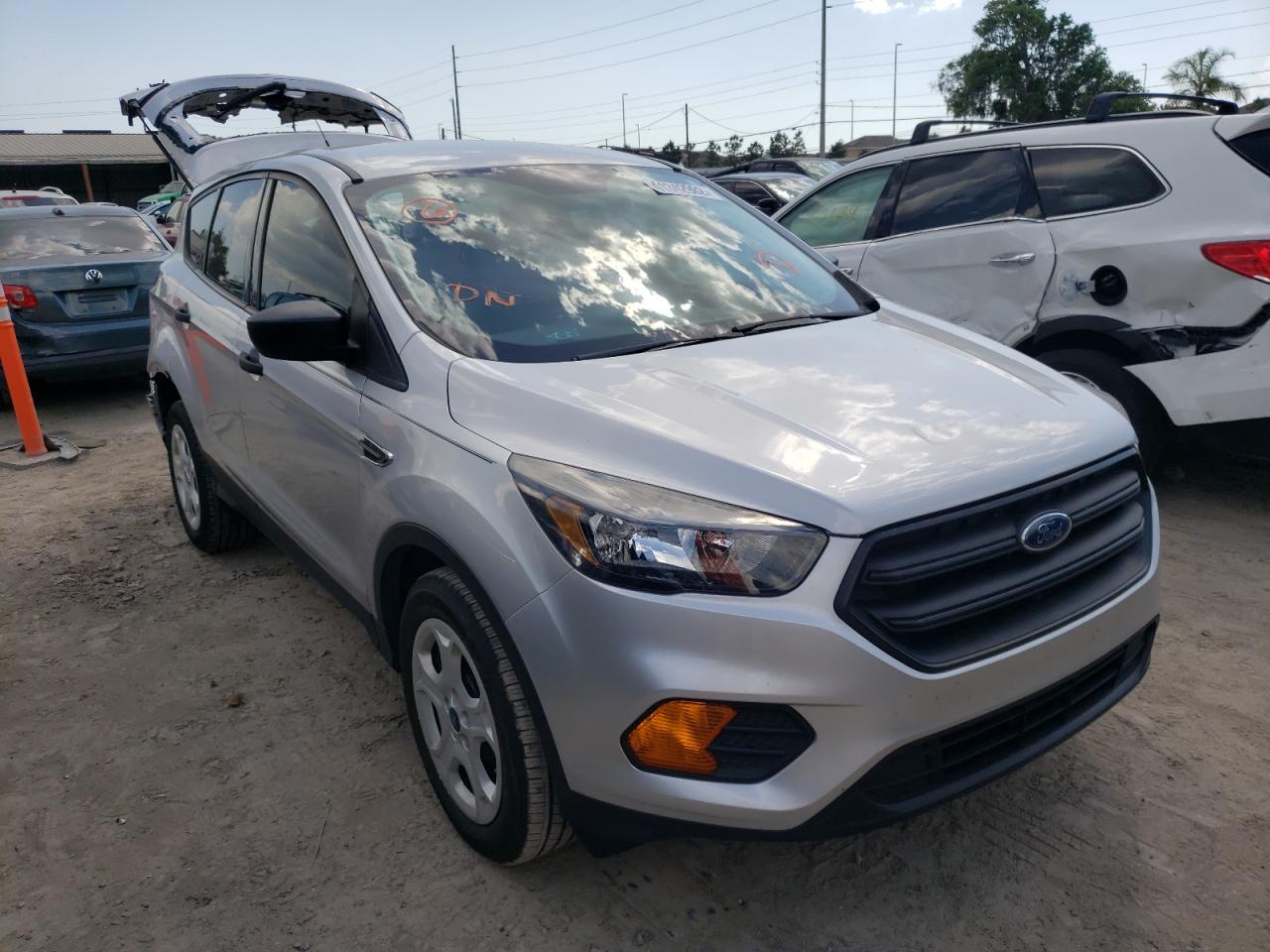 FORD ESCAPE S 2018 with VIN 1FMCU0F78JUB55441 - Photo from auction