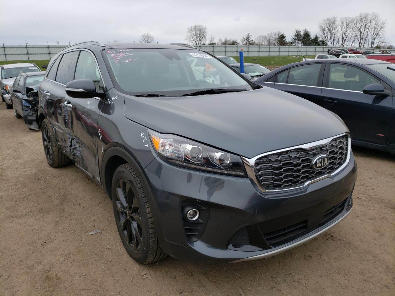 KIA SORENTO EX 2020 with VIN 5XYPHDA52LG709889 - Photo from auction