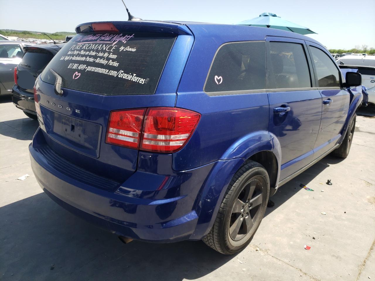 Photo 4 from auction – 2012 DODGE JOURNEY SE with VIN 3C4PDCAB4CT348248