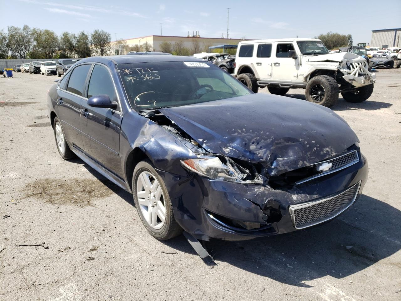 Photo 1 from auction – 2012 CHEVROLET IMPALA LT with VIN 2G1WB5E34C1181383