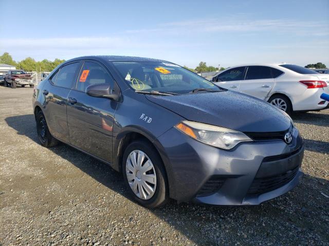 TOYOTA COROLLA L 2014 with VIN 5YFBURHE3EP100267 - Photo from auction