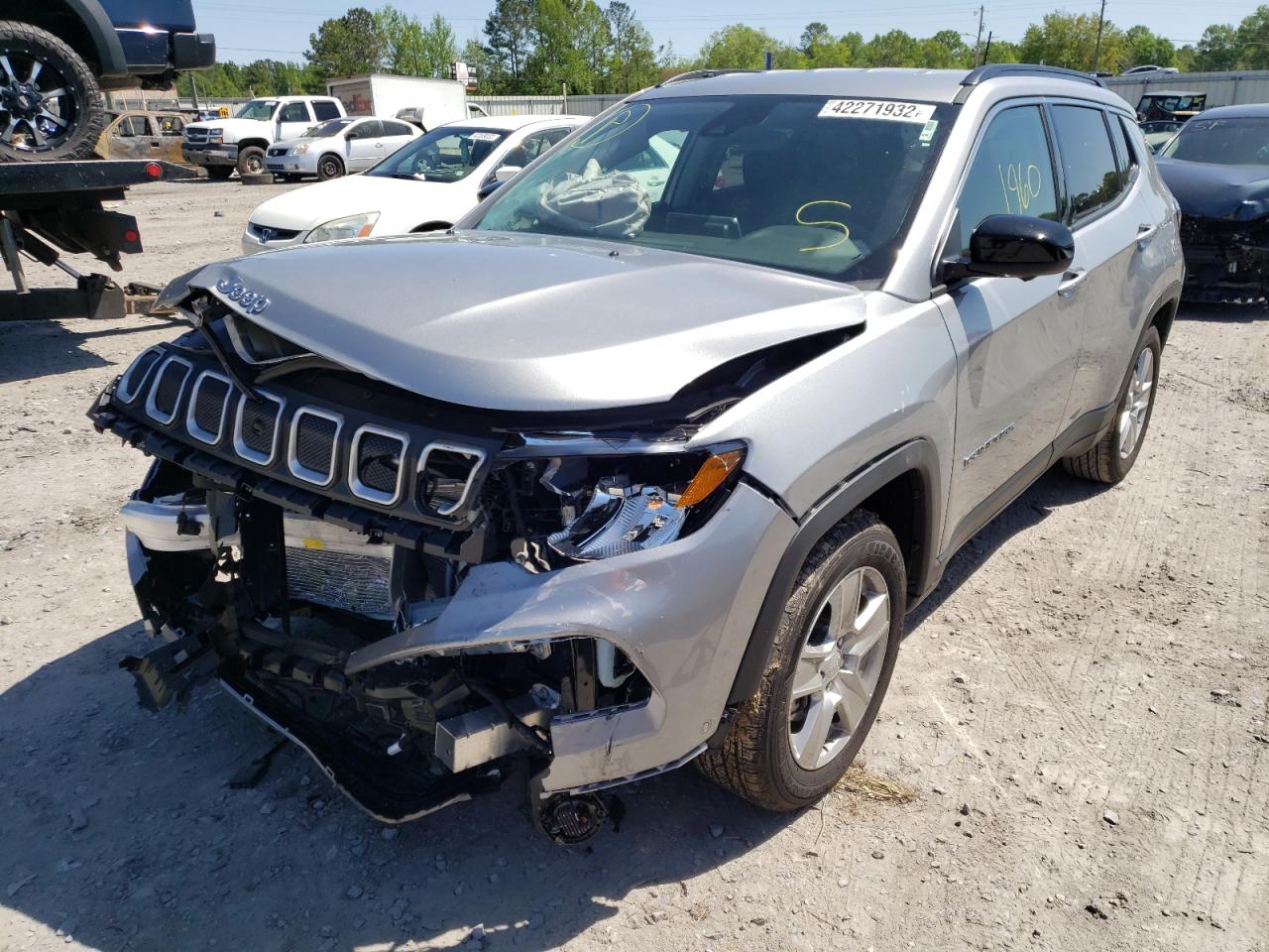 Photo 2 from auction – 2022 JEEP COMPASS LA with VIN 3C4NJCBB8NT137815