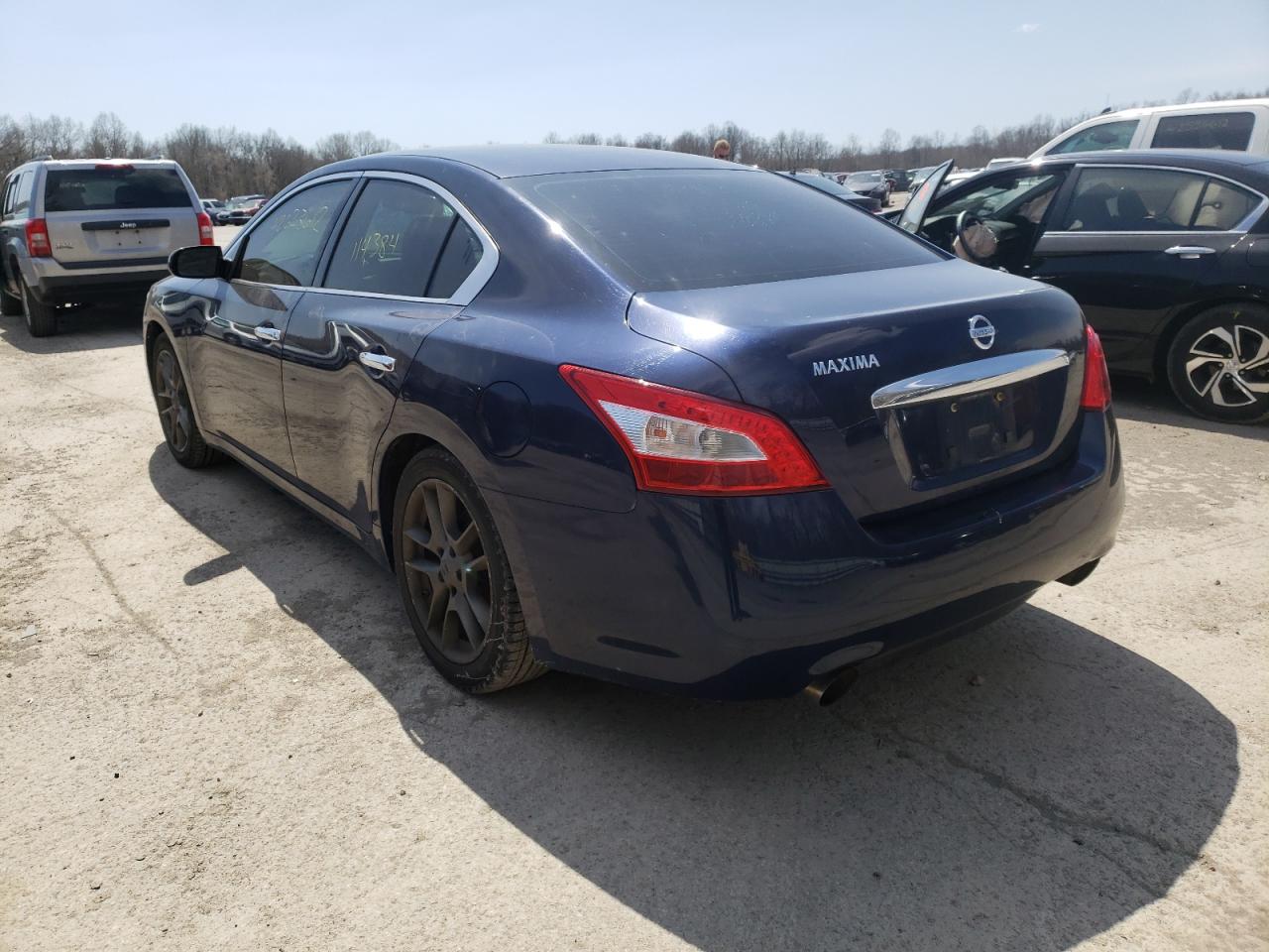 Photo 3 from auction – 2010 NISSAN MAXIMA S with VIN 1N4AA5AP0AC856463