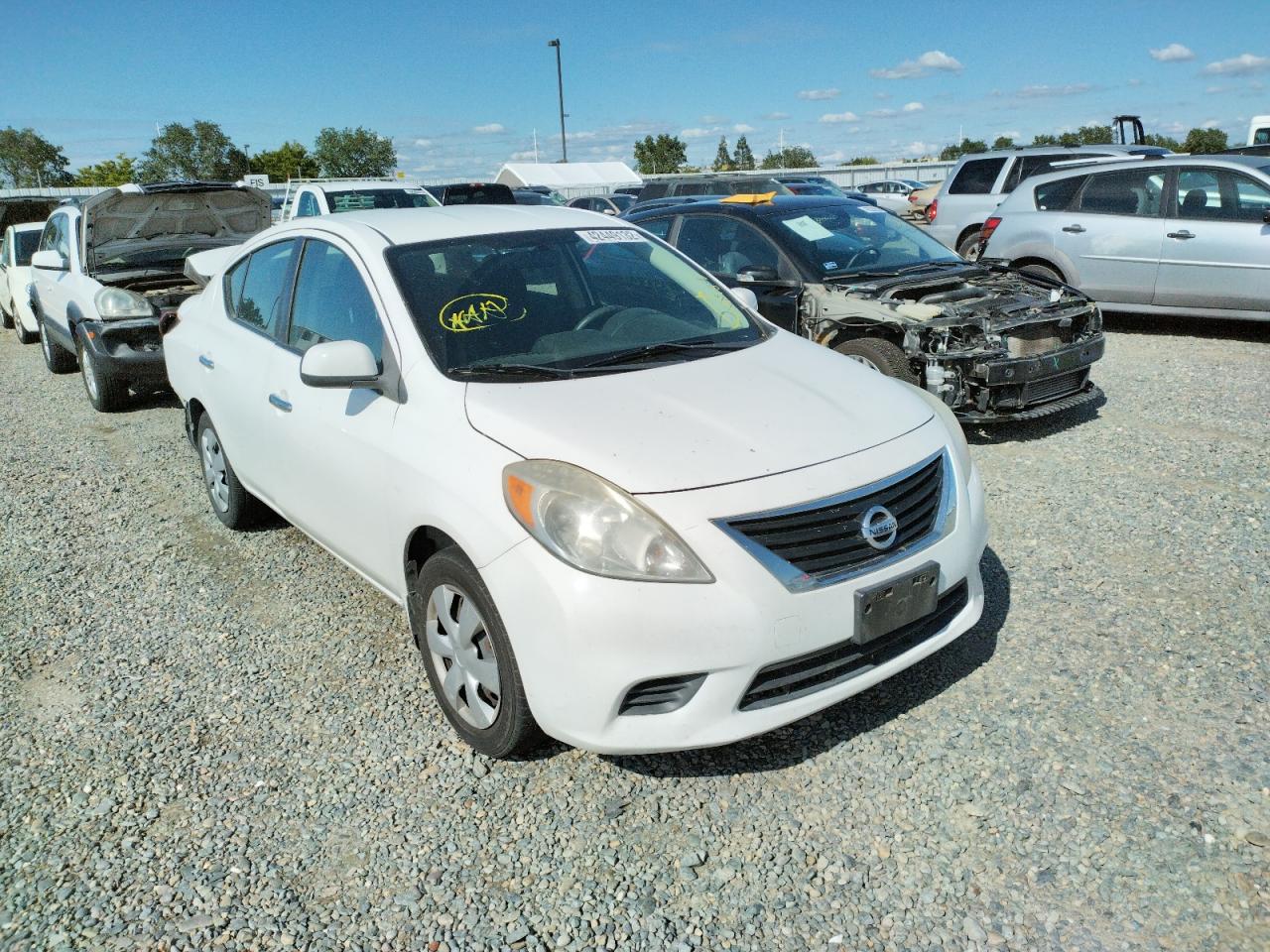NISSAN VERSA S 2012 with VIN 3N1CN7AP4CL858388 - Photo from auction