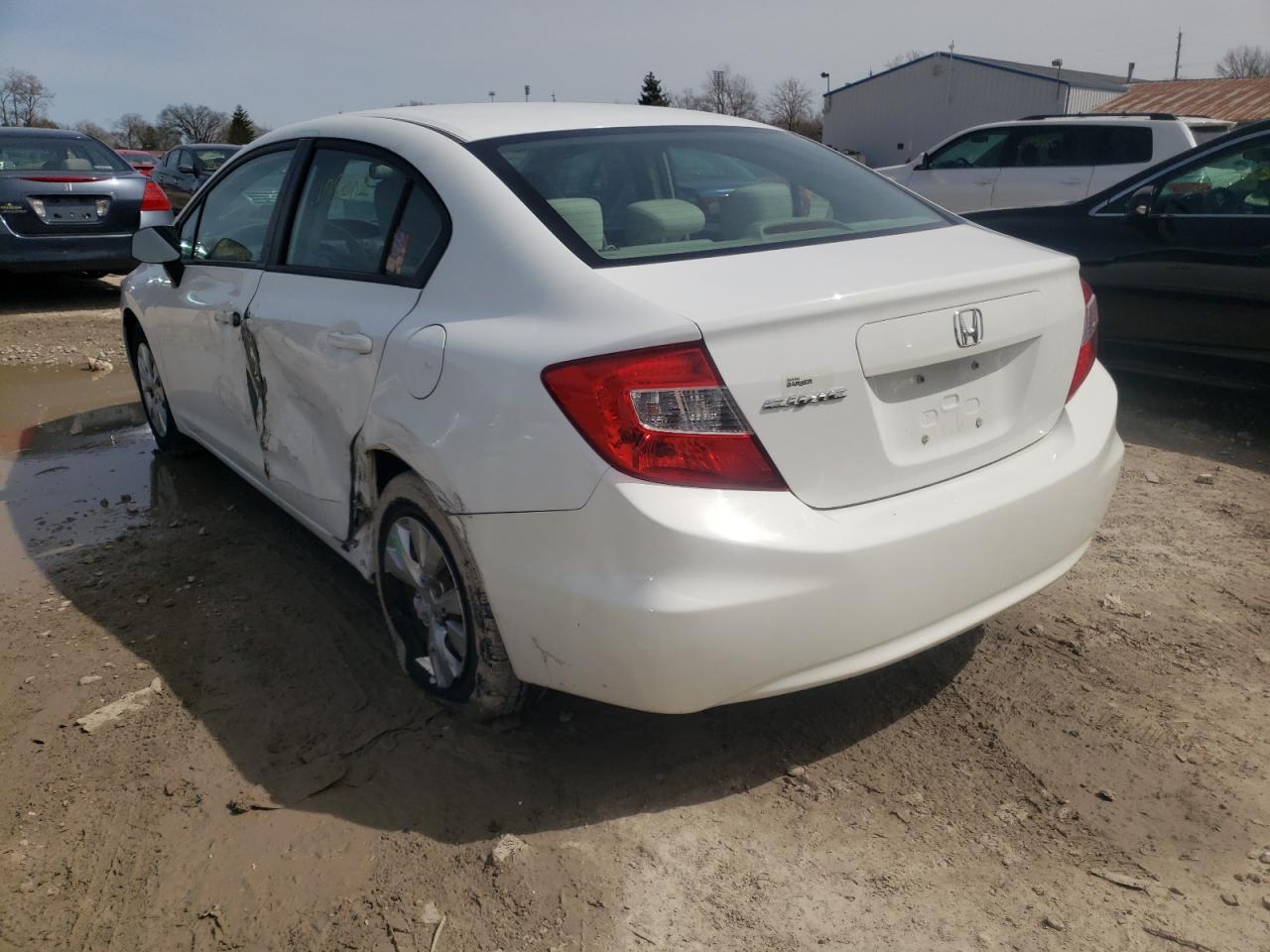 Zdjęcie 3 z aukcji – 2012 HONDA CIVIC LX z VIN 19XFB2F53CE007085