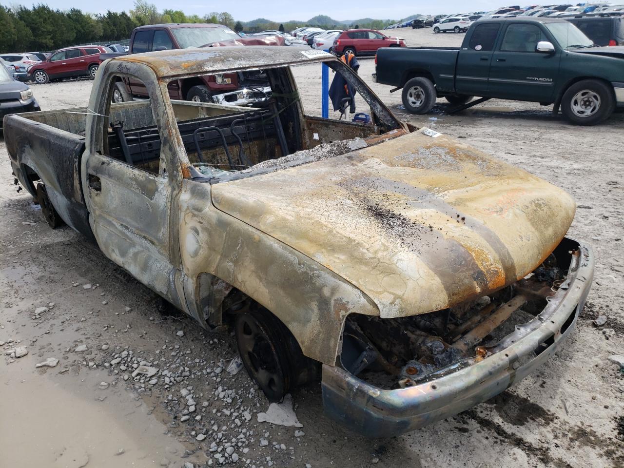 CHEVROLET SILVERADO 2002 with VIN 1GCEC14WX2Z199865 - Photo from auction