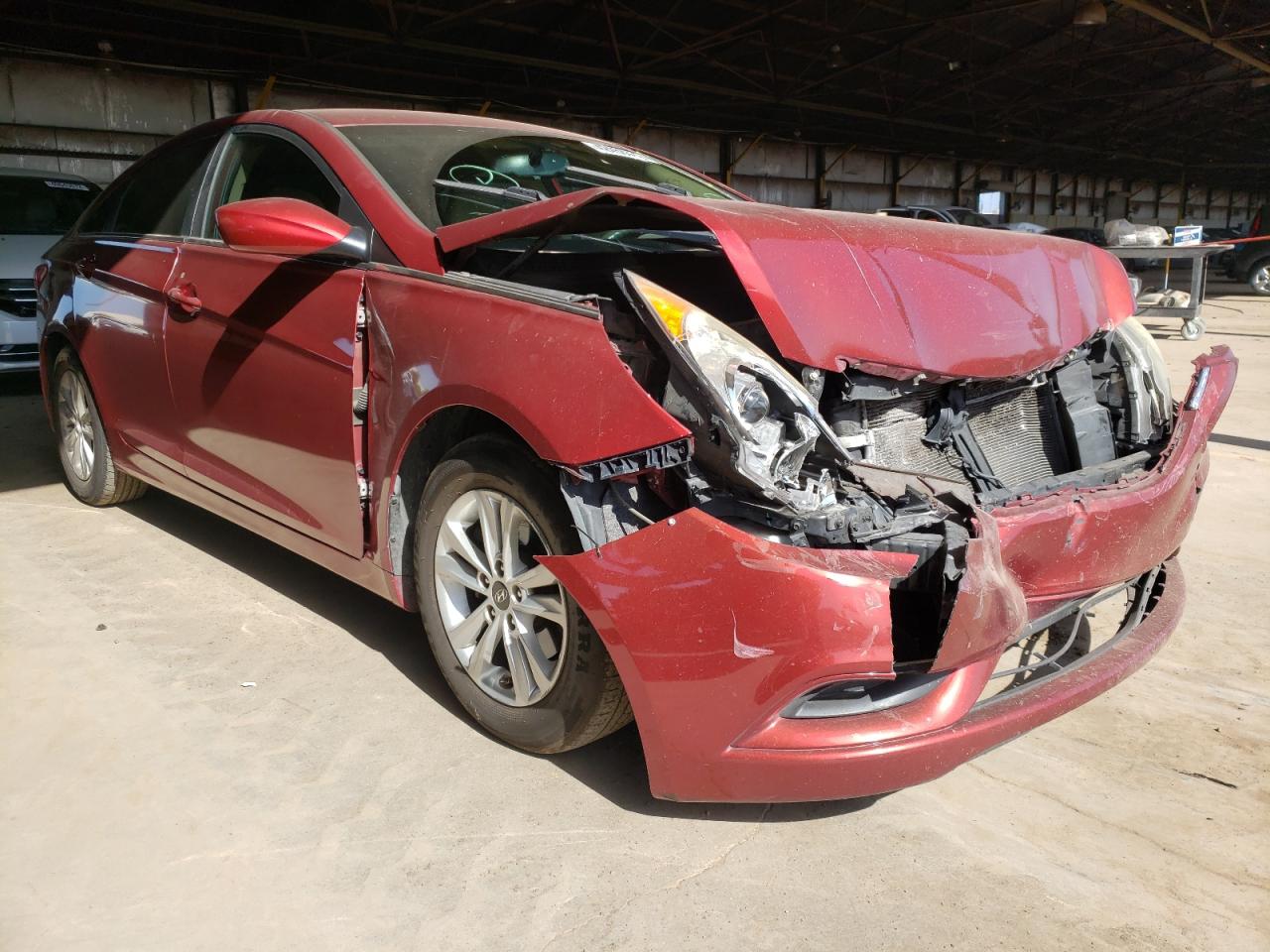 HYUNDAI SONATA GLS 2013 with VIN 5NPEB4ACXDH671622 - Photo from auction