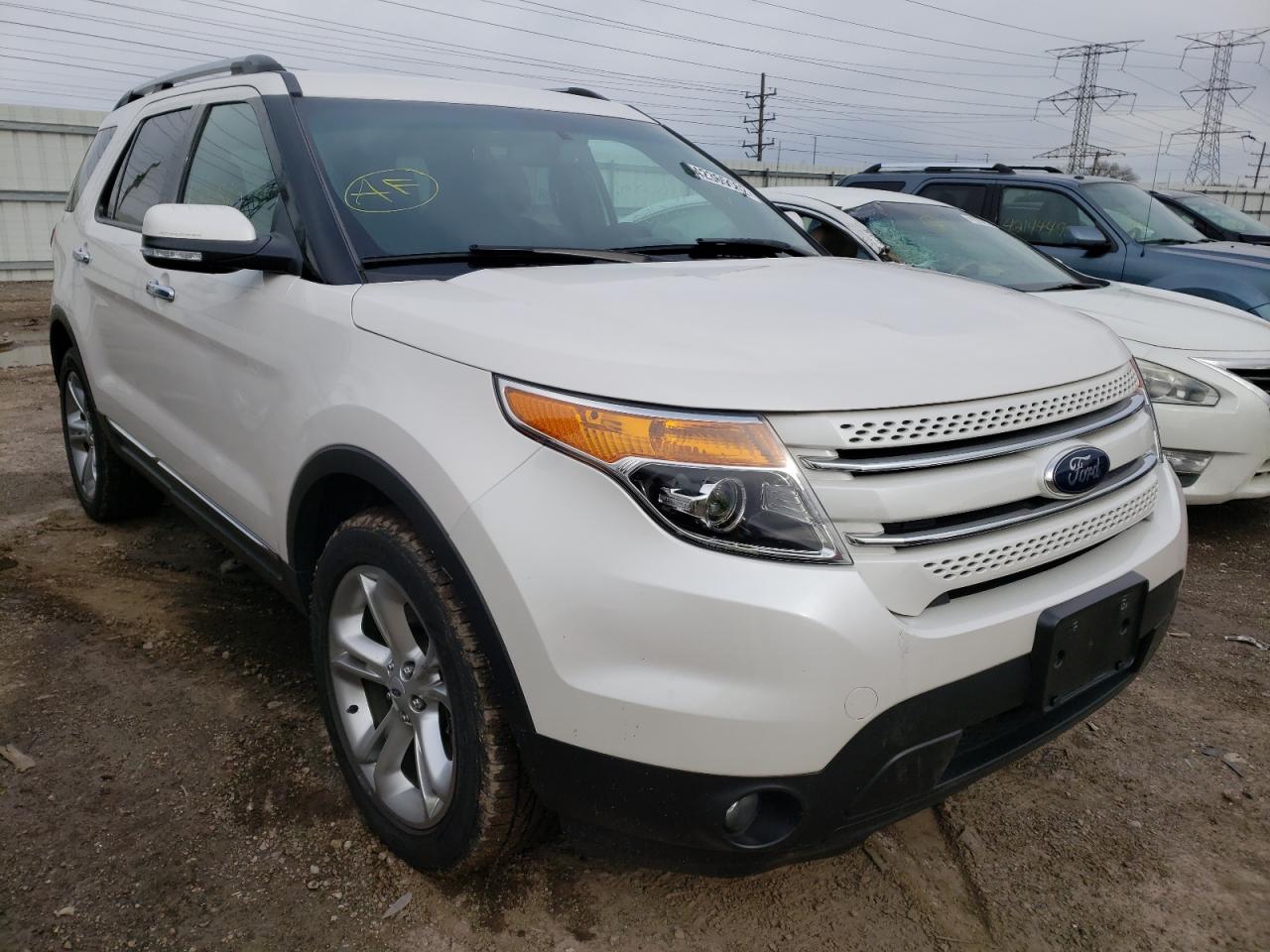 FORD EXPLORER L 2015 with VIN 1FM5K8F89FGA52427 - Photo from auction