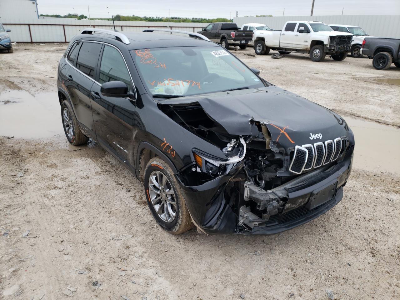 JEEP CHEROKEE L 2020 with VIN 1C4PJLLB9LD521774 - Photo from auction