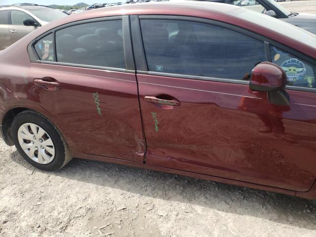 Photo 9 from auction – 2012 HONDA CIVIC LX with VIN 19XFB2F50CE082584