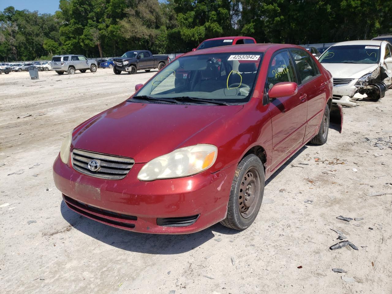Photo 2 from auction – 2004 TOYOTA COROLLA CE with VIN JTDBR32E942020749