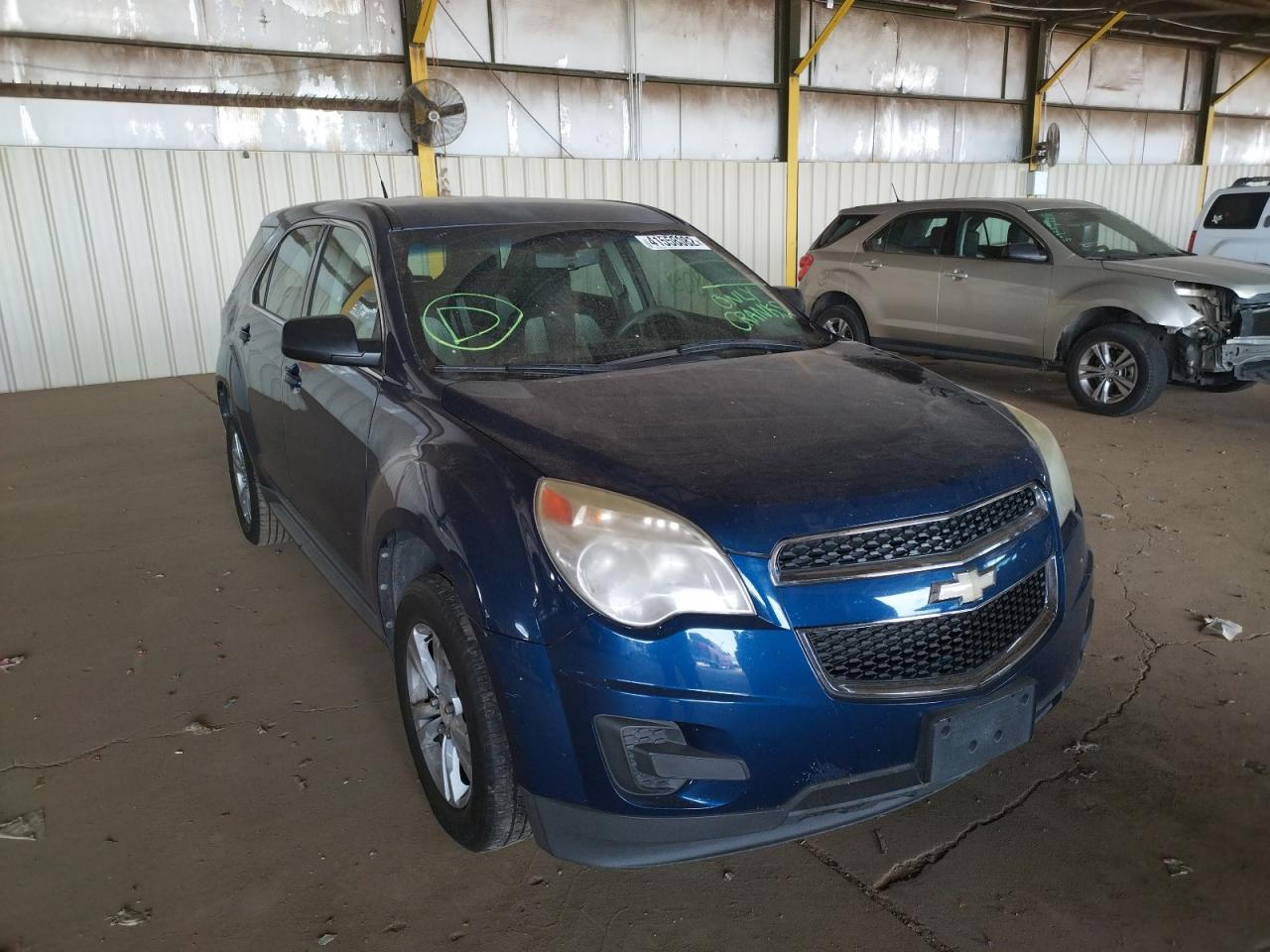 CHEVROLET EQUINOX 2010 with VIN 2CNALBEW0A6407843 - Photo from auction