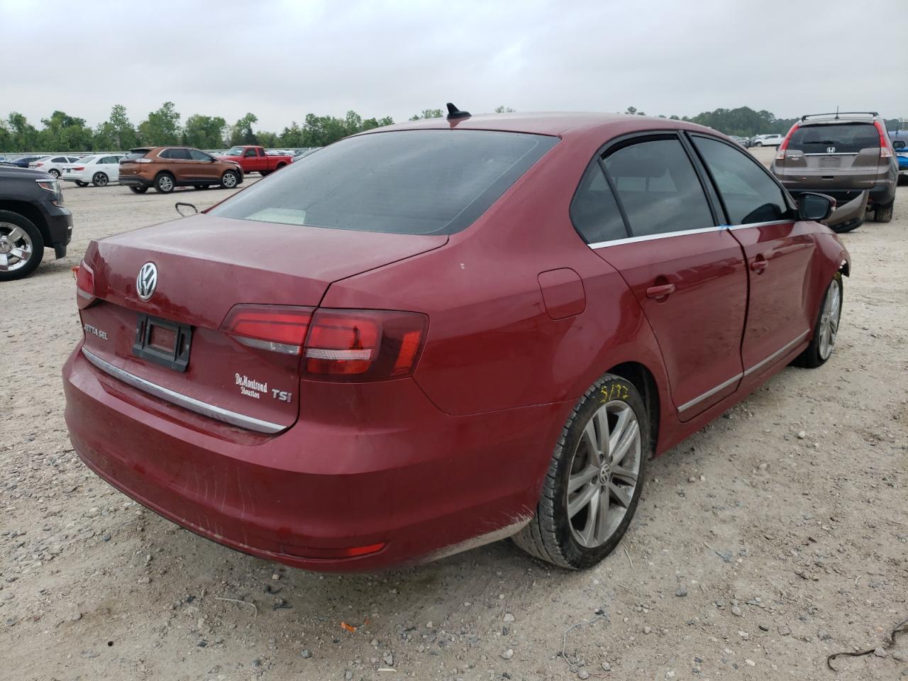 Photo 4 from auction – 2017 VOLKSWAGEN JETTA SEL with VIN 3VWL17AJ5HM333049