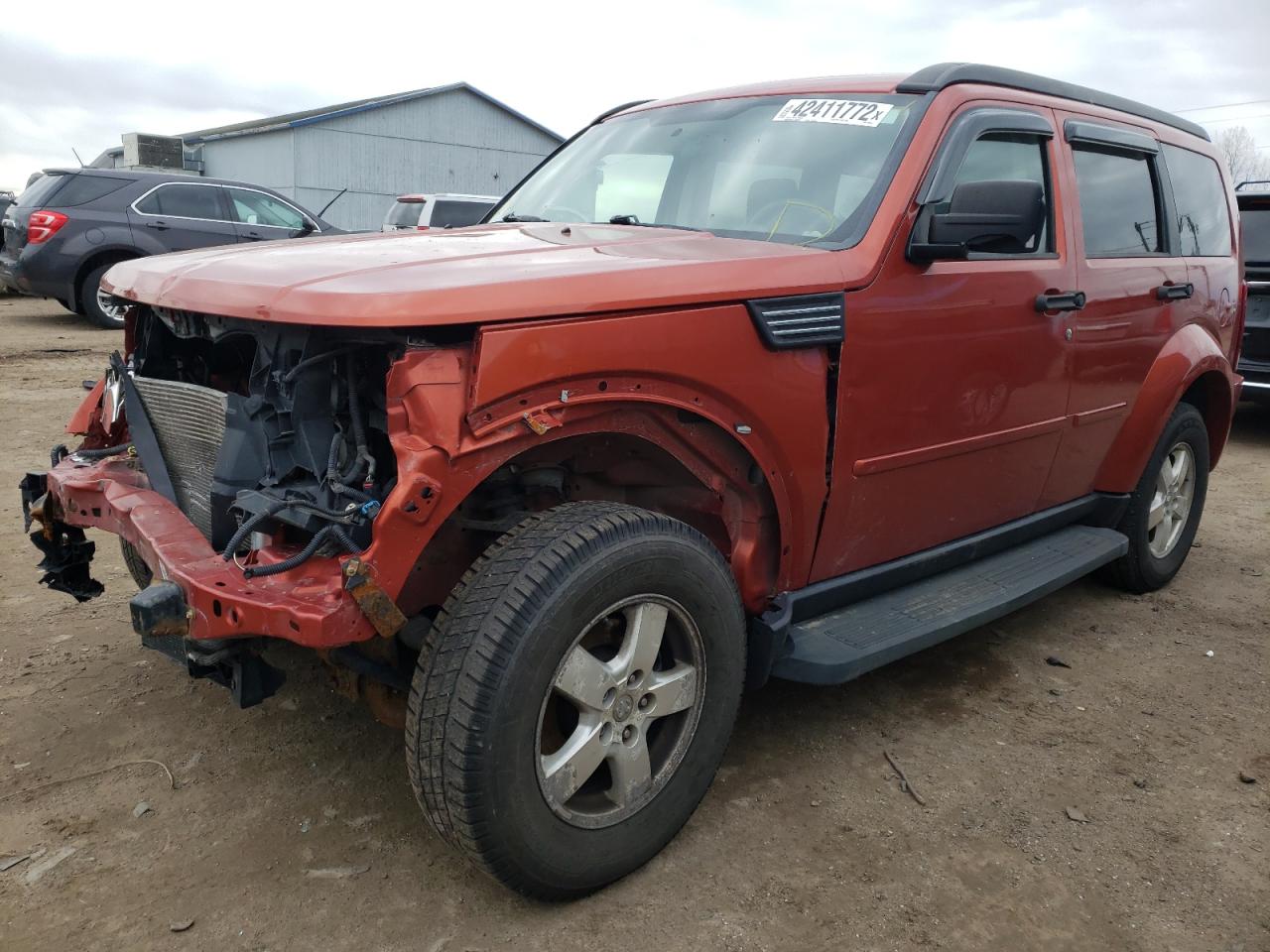 Photo 2 from auction – 2007 DODGE NITRO SXT with VIN 1D8GU28K27W656665