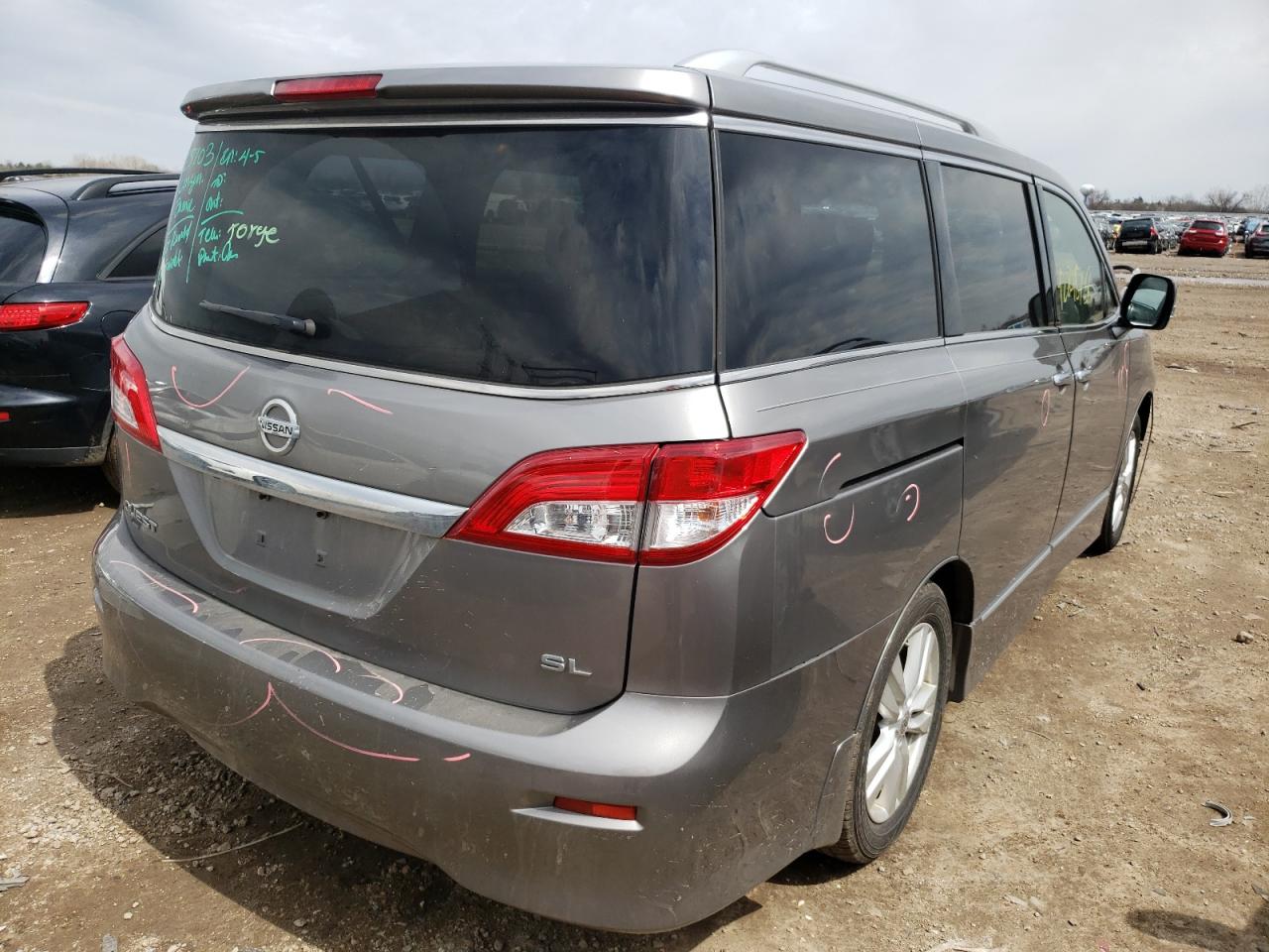 Photo 4 from auction – 2013 NISSAN QUEST S with VIN JN8AE2KP9D9070744