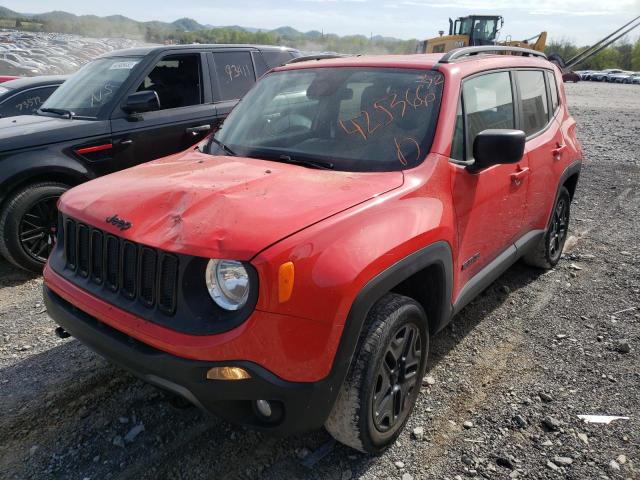 Photo 2 from auction – 2018 JEEP RENEGADE S with VIN ZACCJBAB4JPH49241