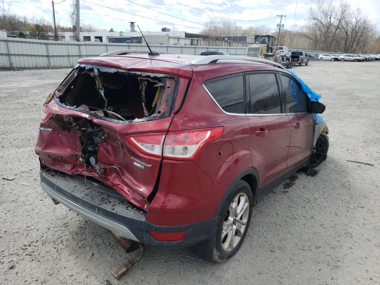 Photo 4 from auction – 2014 FORD ESCAPE TIT with VIN 1FMCU9JXXEUC18752
