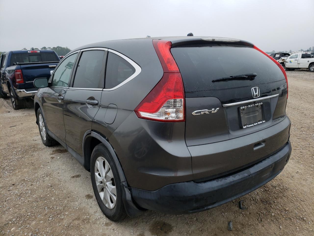 Photo 3 from auction – 2014 HONDA CR-V EX with VIN 3CZRM3H56EG703564