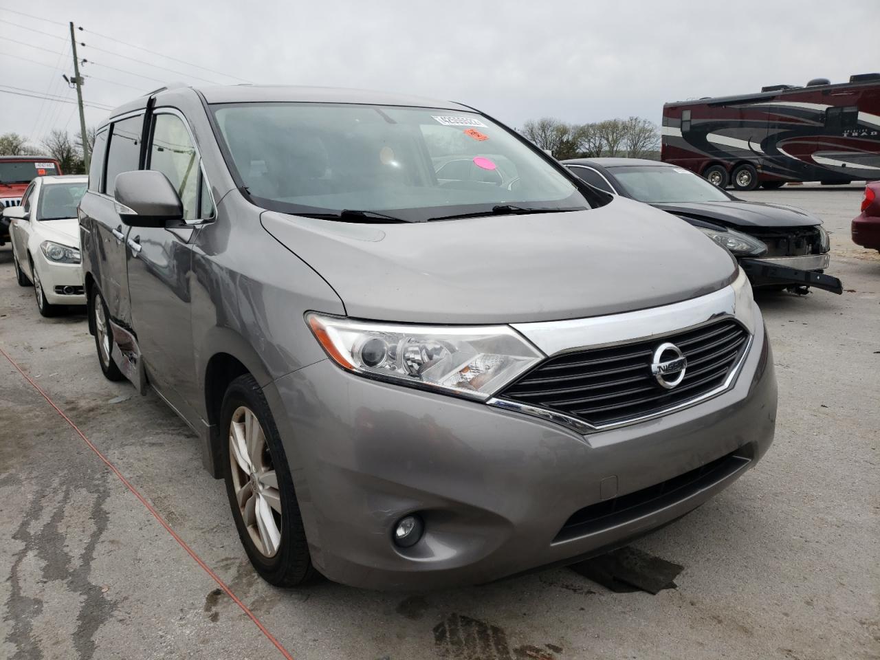 NISSAN QUEST S 2012 with VIN JN8AE2KPXC9046936 - Photo from auction