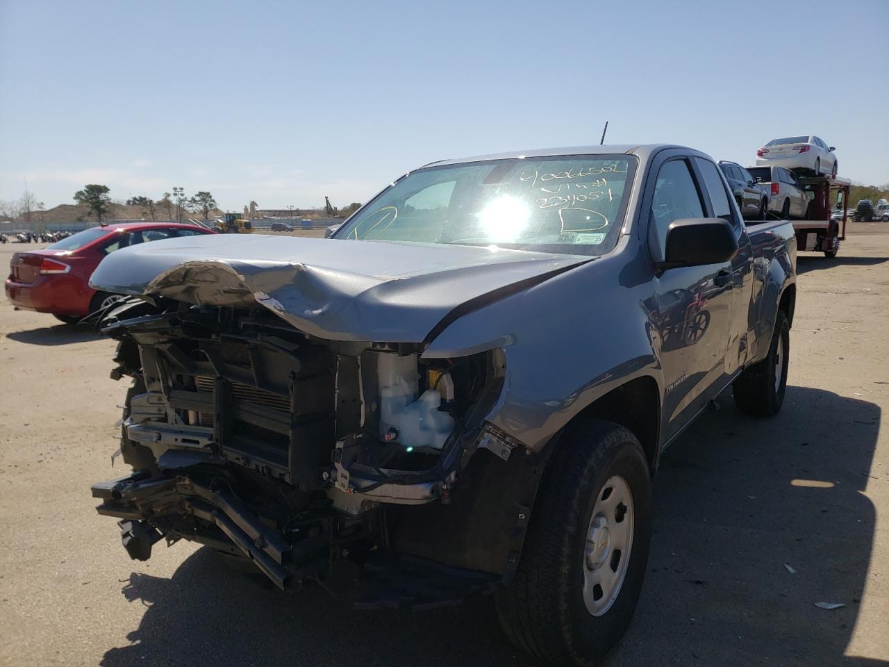 Photo 2 from auction – 2019 CHEVROLET COLORADO with VIN 1GCHSBEA8K1234054