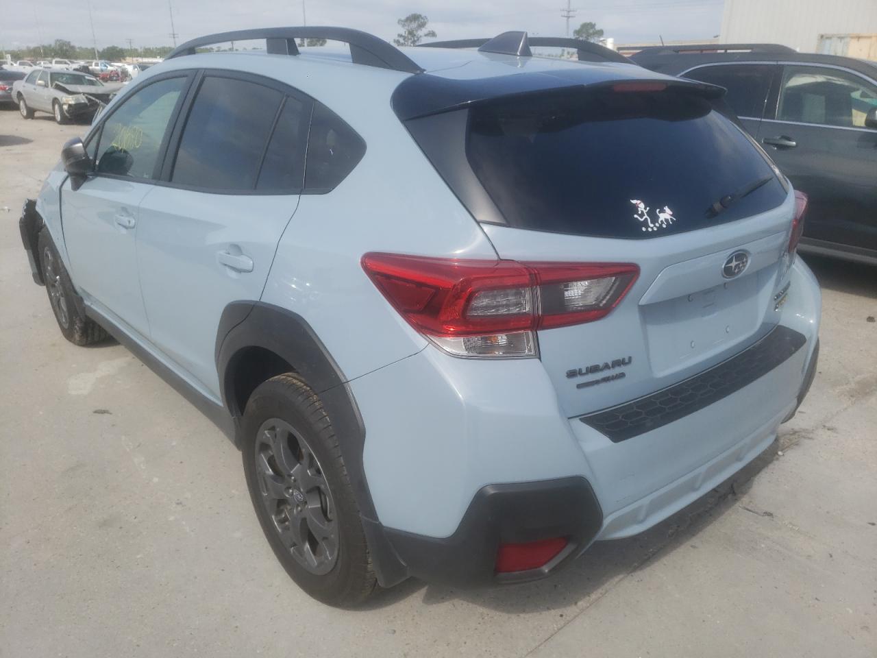 Photo 3 from auction – 2021 SUBARU CROSSTREK with VIN JF2GTHSC9MH213002