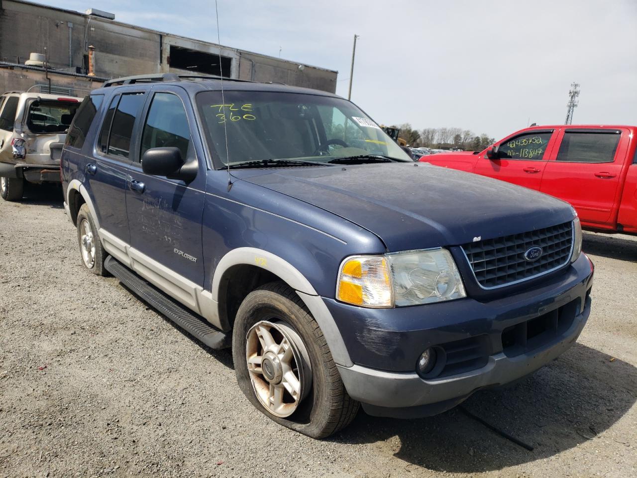 FORD EXPLORER X 2002 with VIN 1FMZU73K52ZC62589 - Photo from auction