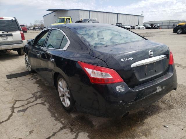 Photo 3 from auction – 2009 NISSAN MAXIMA S with VIN 1N4AA51E99C861185