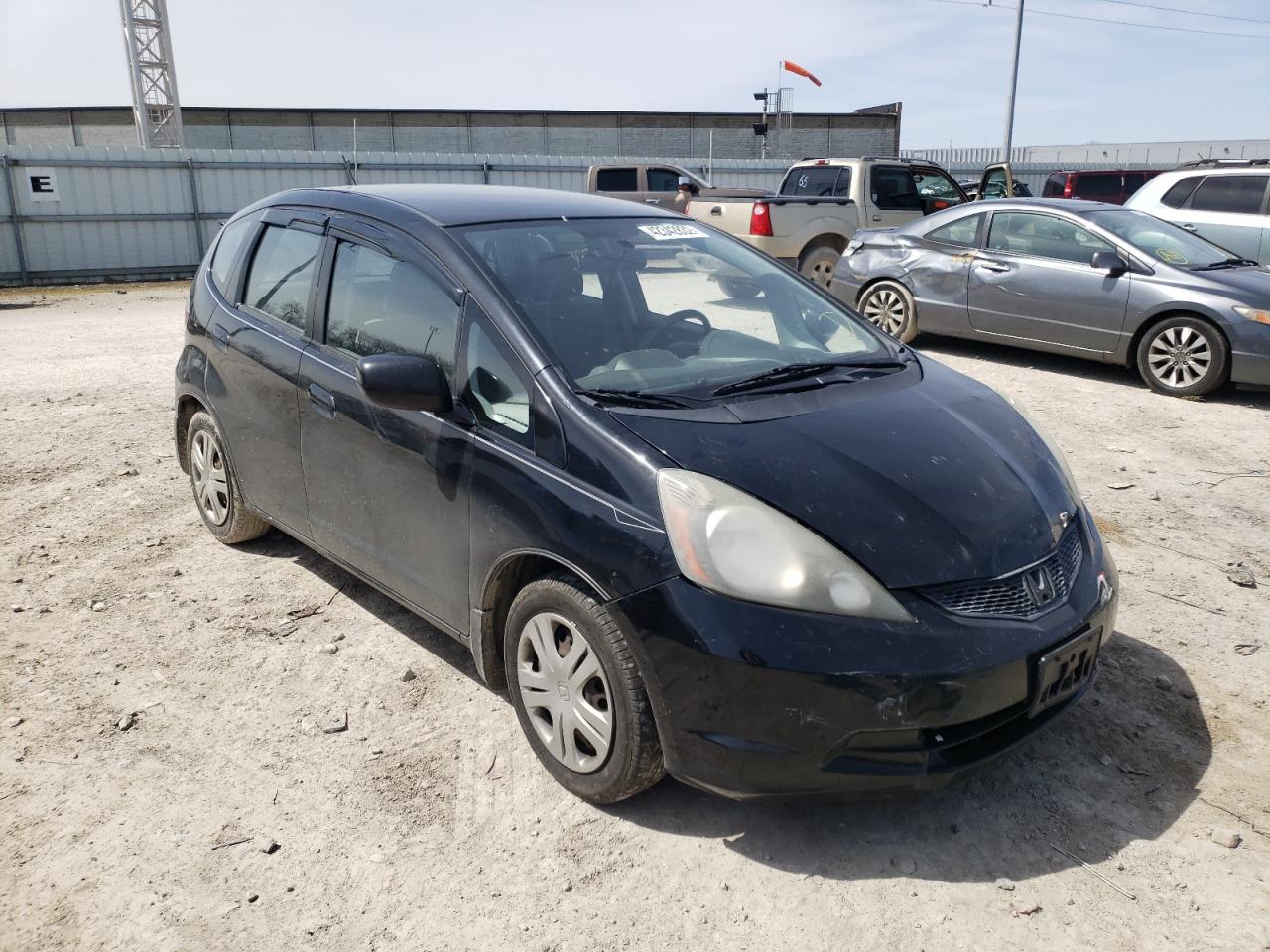 HONDA FIT 2010 with VIN JHMGE8H29AC039348 - Photo from auction