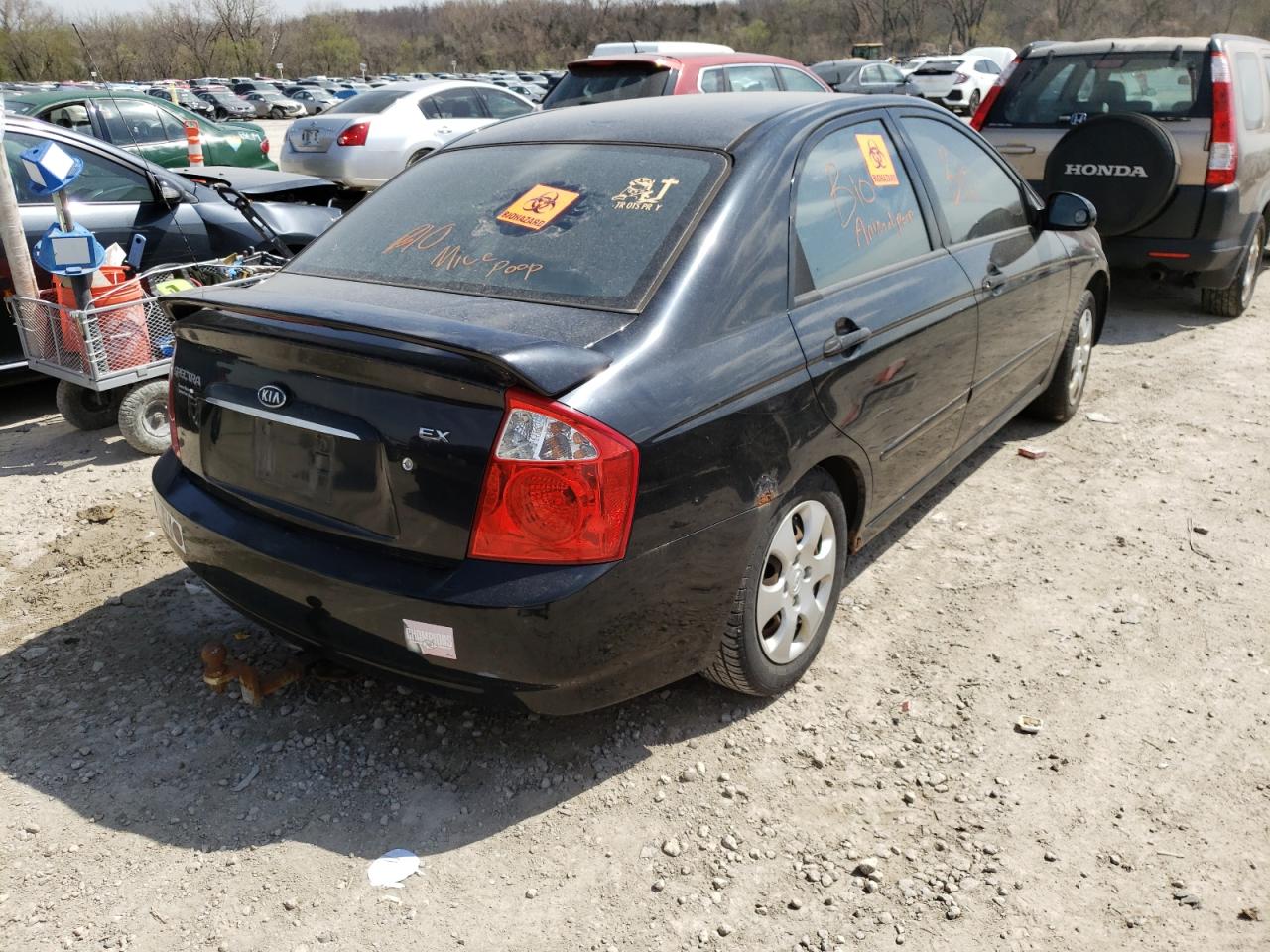 Photo 4 from auction – 2006 KIA SPECTRA LX with VIN KNAFE121X65259434