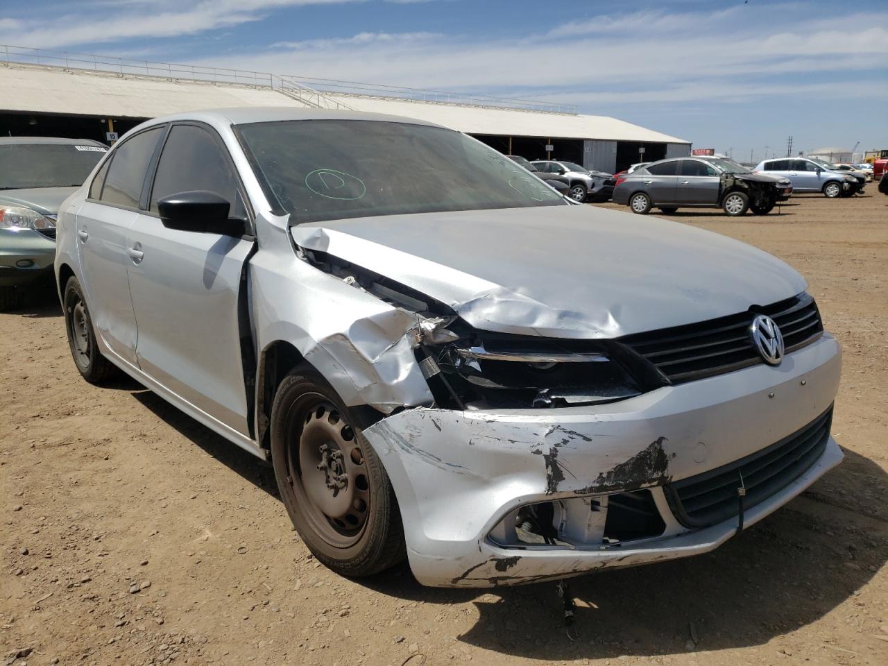 VOLKSWAGEN JETTA BASE 2011 with VIN 3VW2K7AJ7BM358082 - Photo from auction
