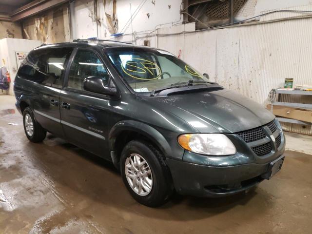 DODGE CARAVAN 2001 with VIN 2B8GP44361R238489 - Photo from auction