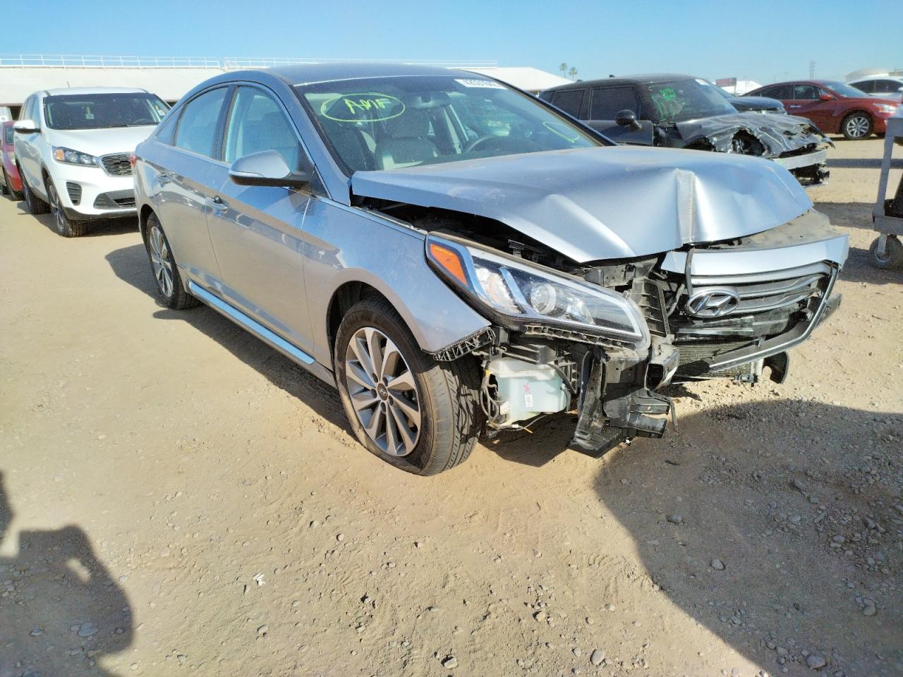 Photo 9 from auction – 2016 HYUNDAI SONATA SPO with VIN 5NPE34AF1GH295470